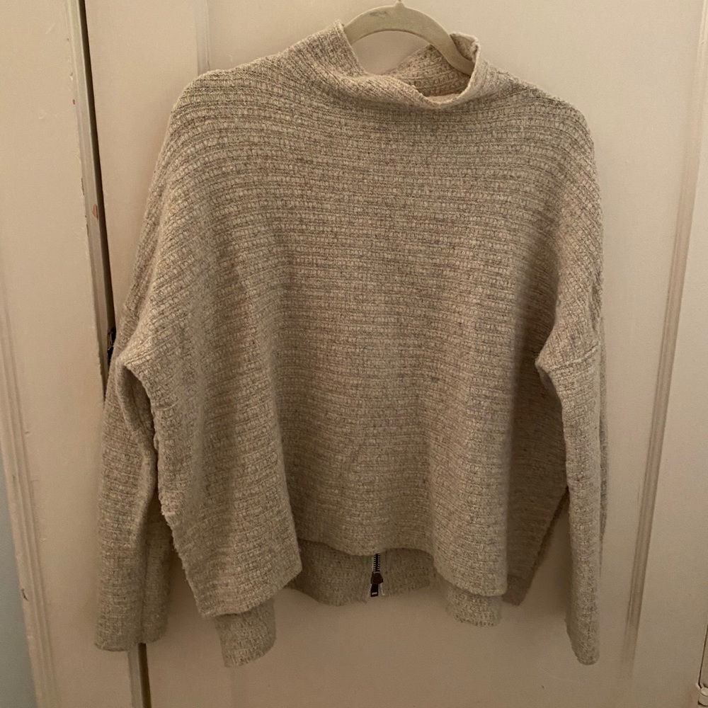 Free People Mock Neck Sweater